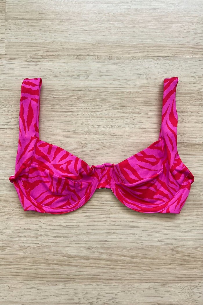TOP EMMA ZEBRA PINK