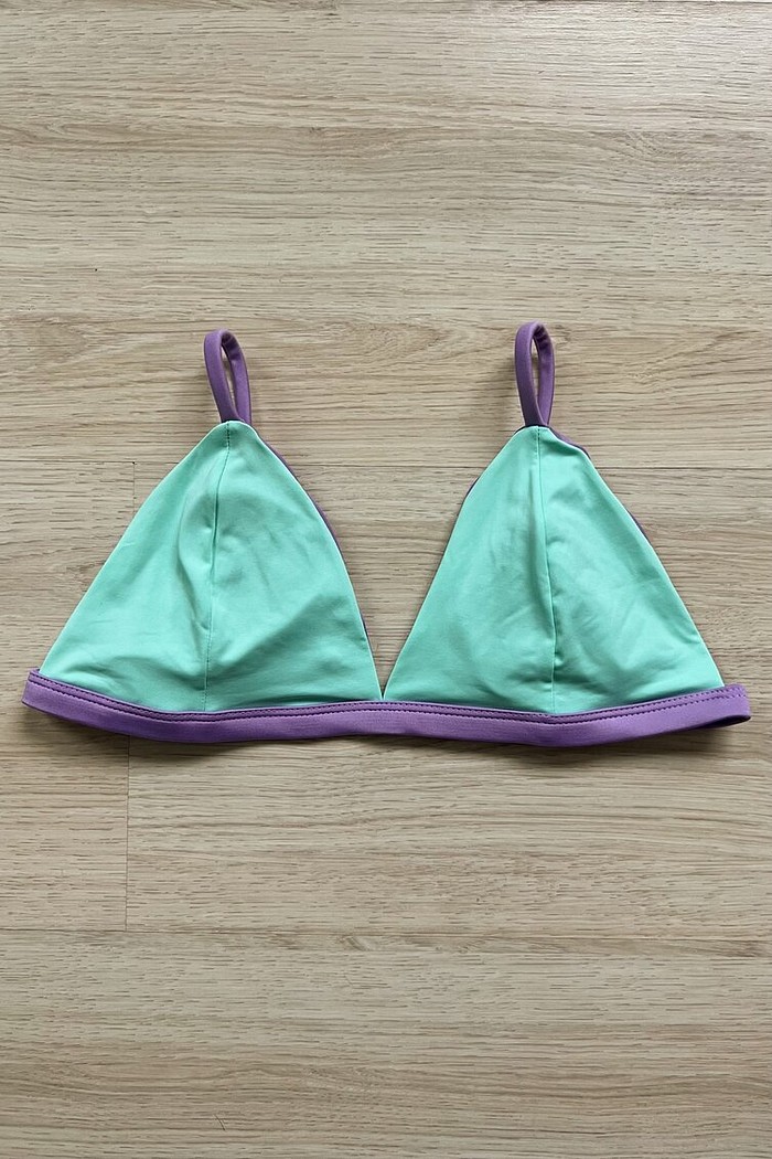 TOP KATE LILÁS+MINT