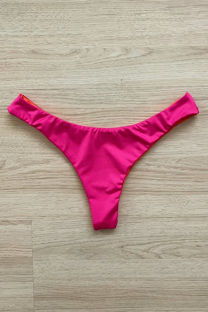 CALCINHA ASA DELTA PINK+ORANGE