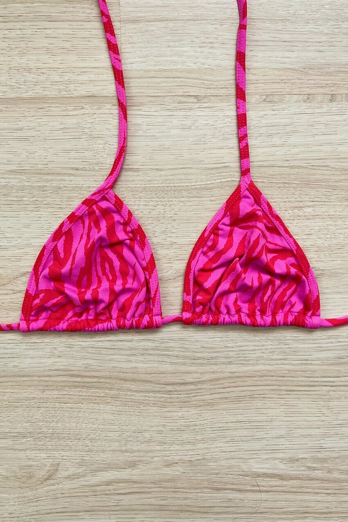 TOP SIMPLE ZEBRA PINK