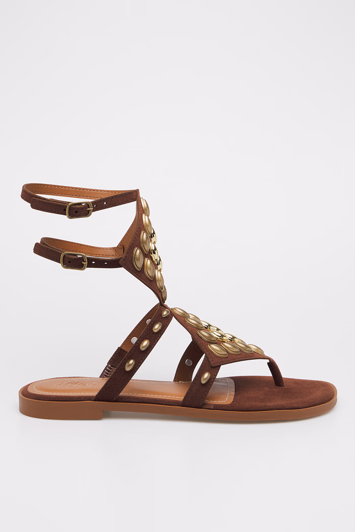 Sandália Sophia Marrom