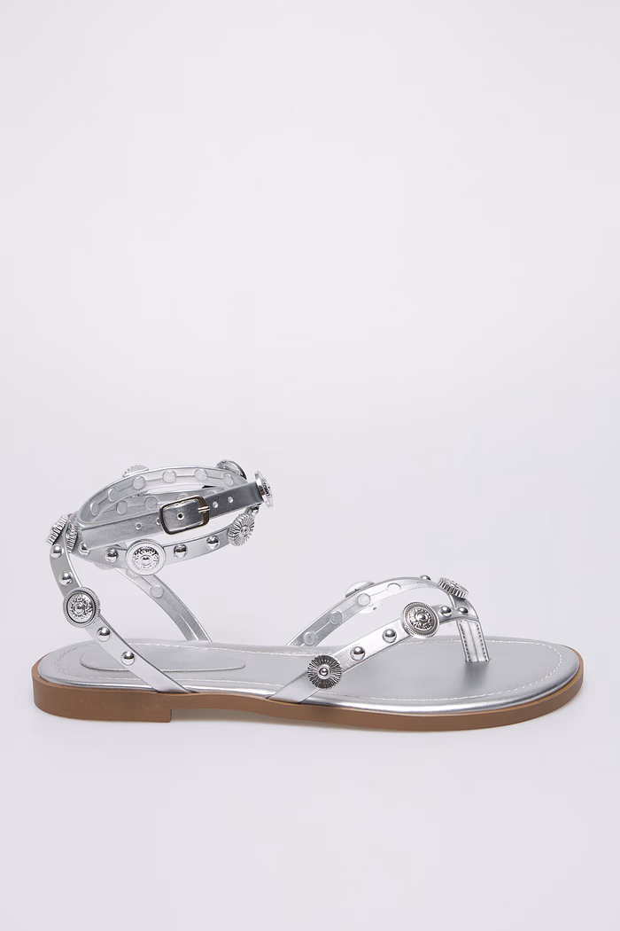 Sandália Luna Silver