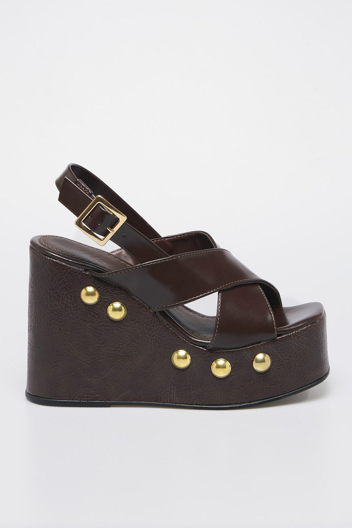 Sandália Vicky Marrom