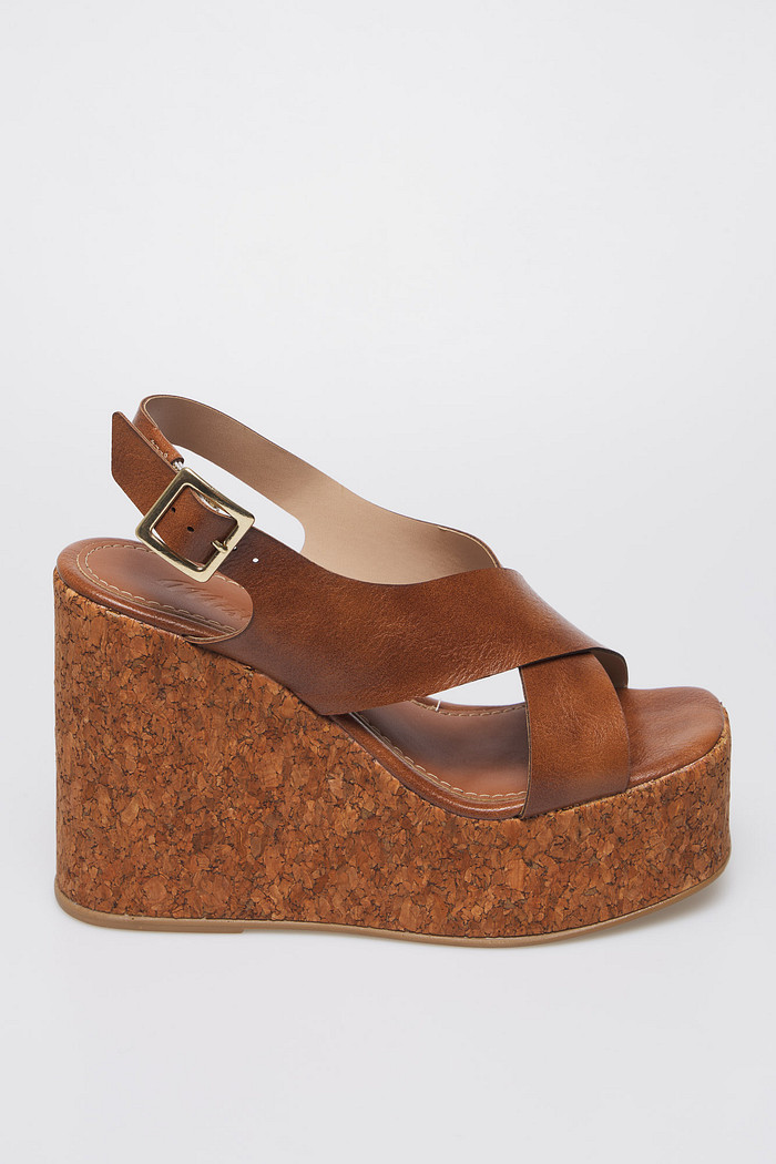 Sandália Demi Caramelo