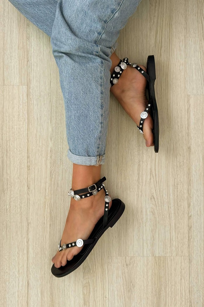 Sandália Luna Preto