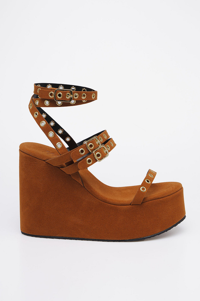 Sandália Chloe Caramelo