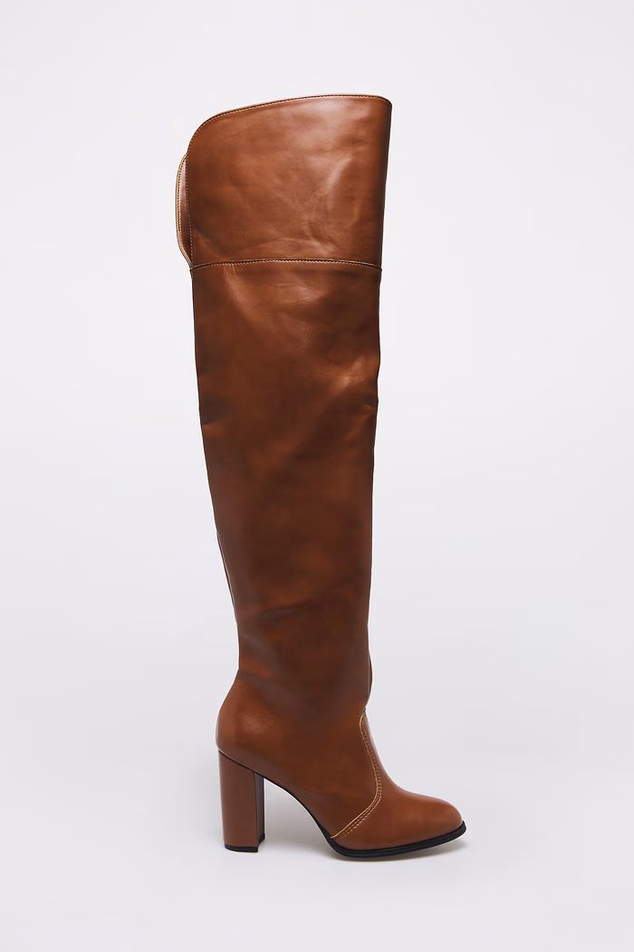 Bota Over Celina Caramelo