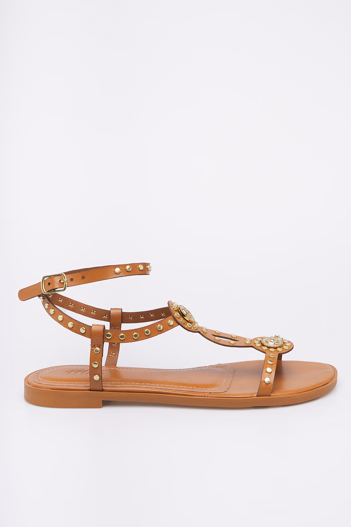 Sandália Samara Camel