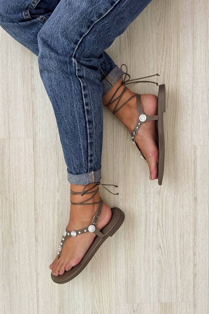 Sandália Maia Gray