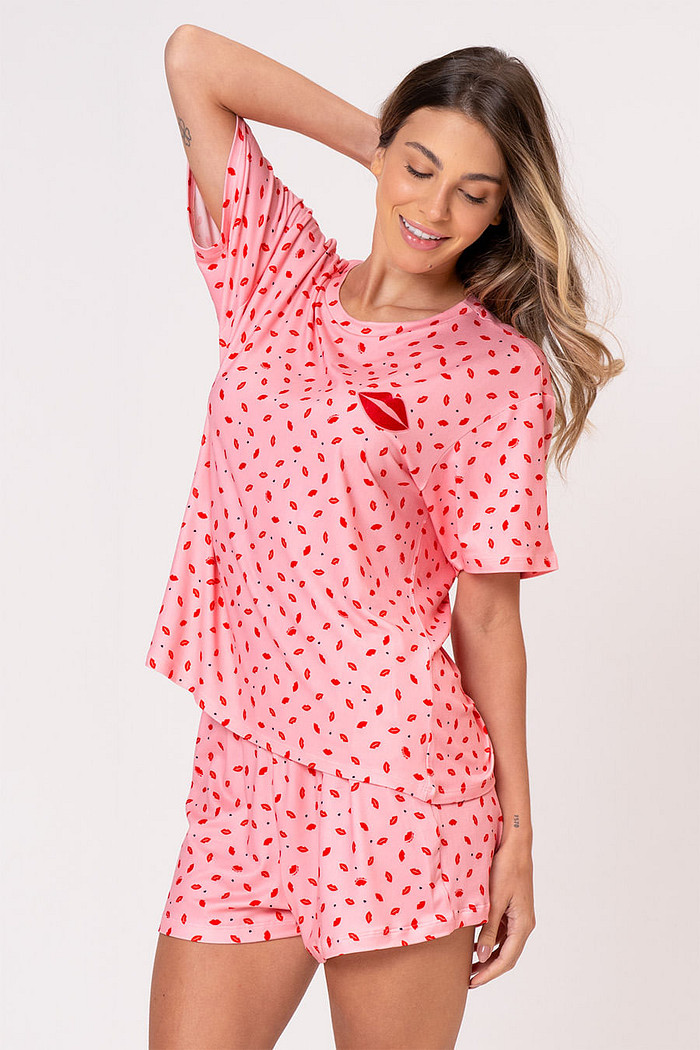 PIJAMA FEMININO CURTO - DESEJOS