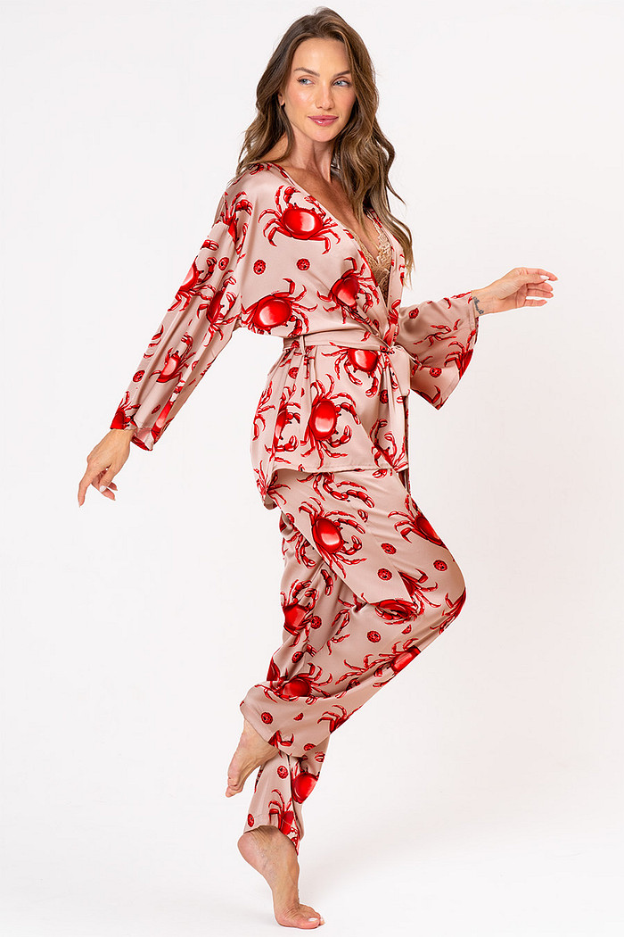 CONJUNTO KIMONO LONGO FEMININO - DUNAS