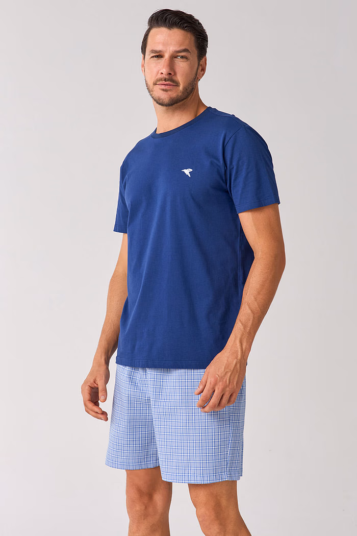 PIJAMA CURTO MASCULINO - CLÁSSICOS CAMBRAIA