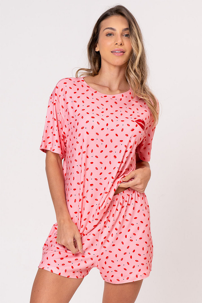 PIJAMA FEMININO CURTO - DESEJOS