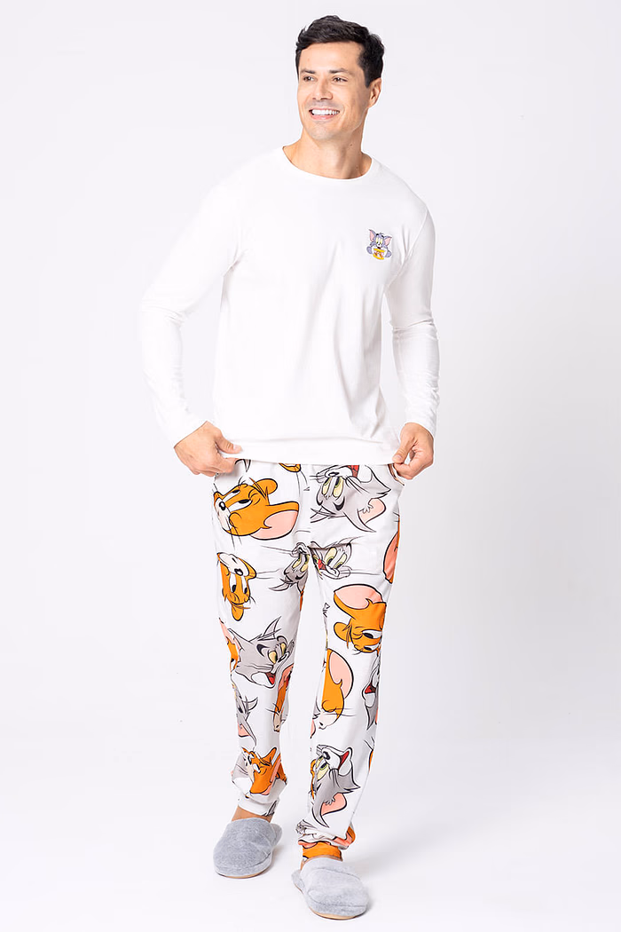 PIJAMA DE ALGODÃO - DIGA CHEESE