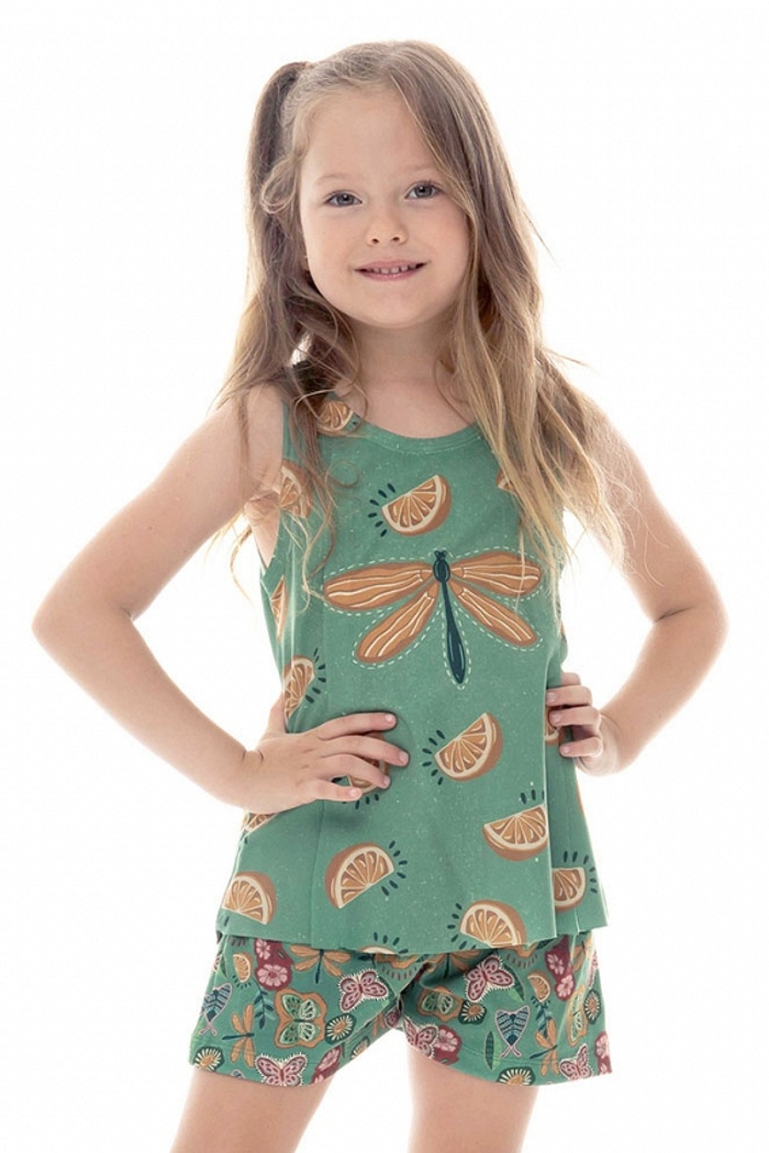 Conjunto Pijama Infantil Feminino Libélula