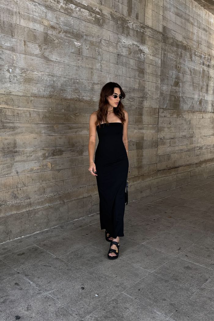 VESTIDO TOMARA QUE CAIA GABRIELLA PRETO