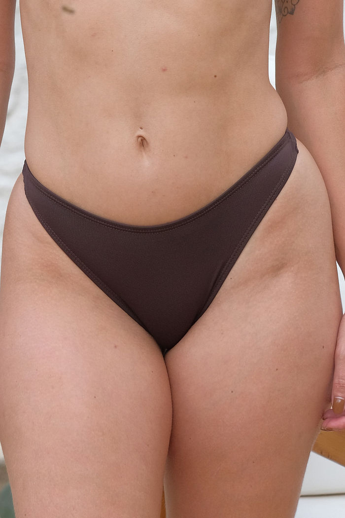 Calcinha Fio Normal Café