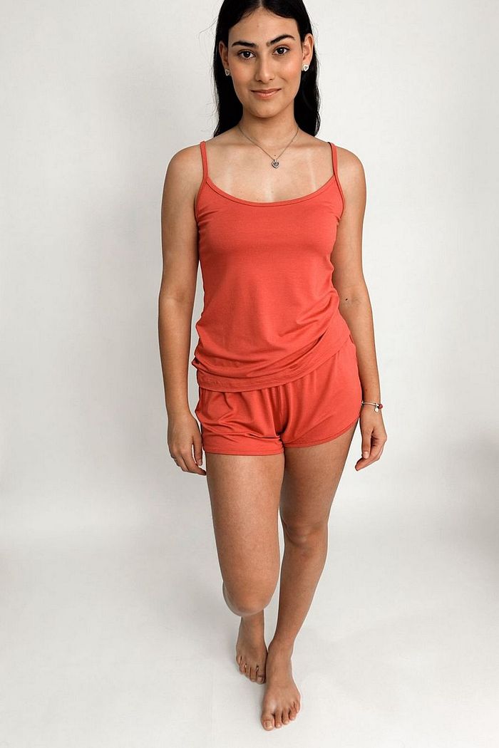 Pijama Feminino Alça com Short - Serena