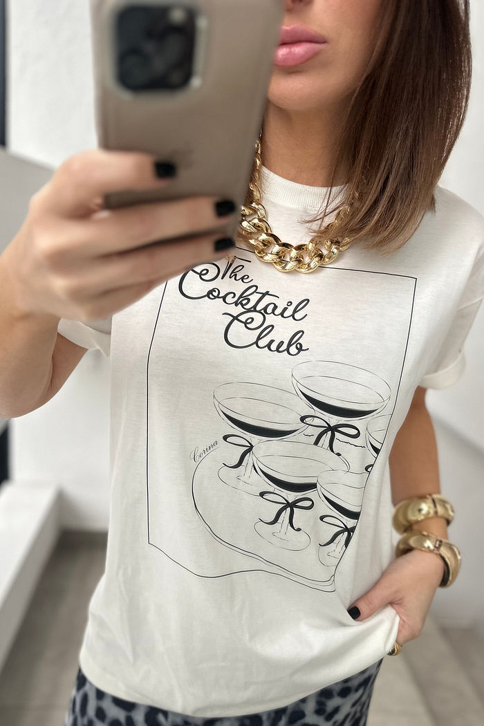 T-Shirt Feminina - Cocktail