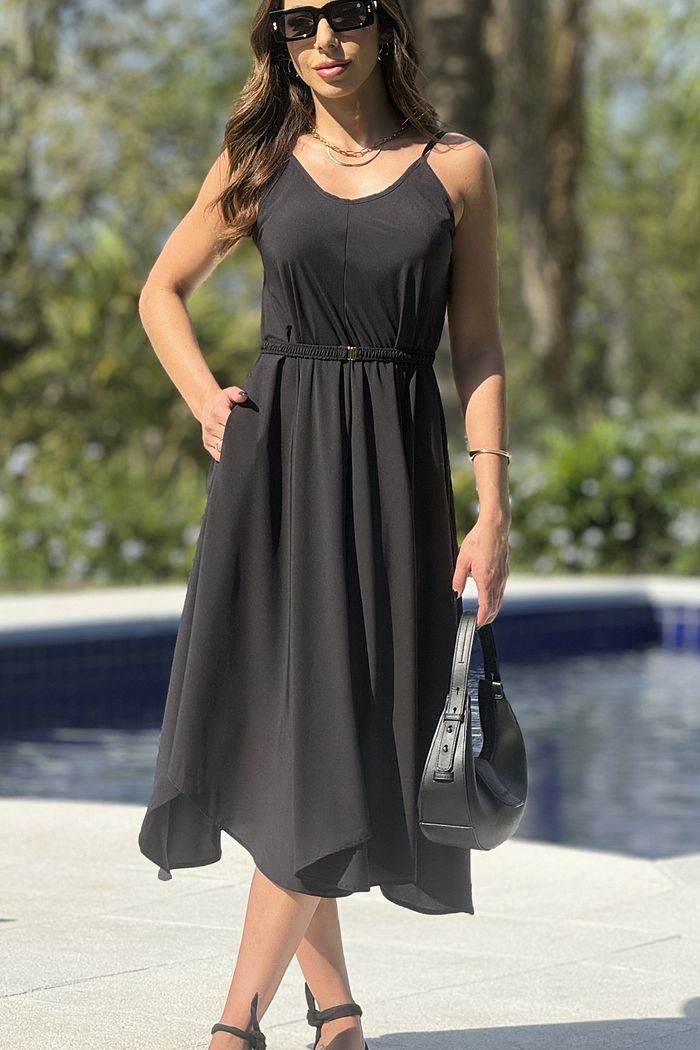 Vestido Laura Preto