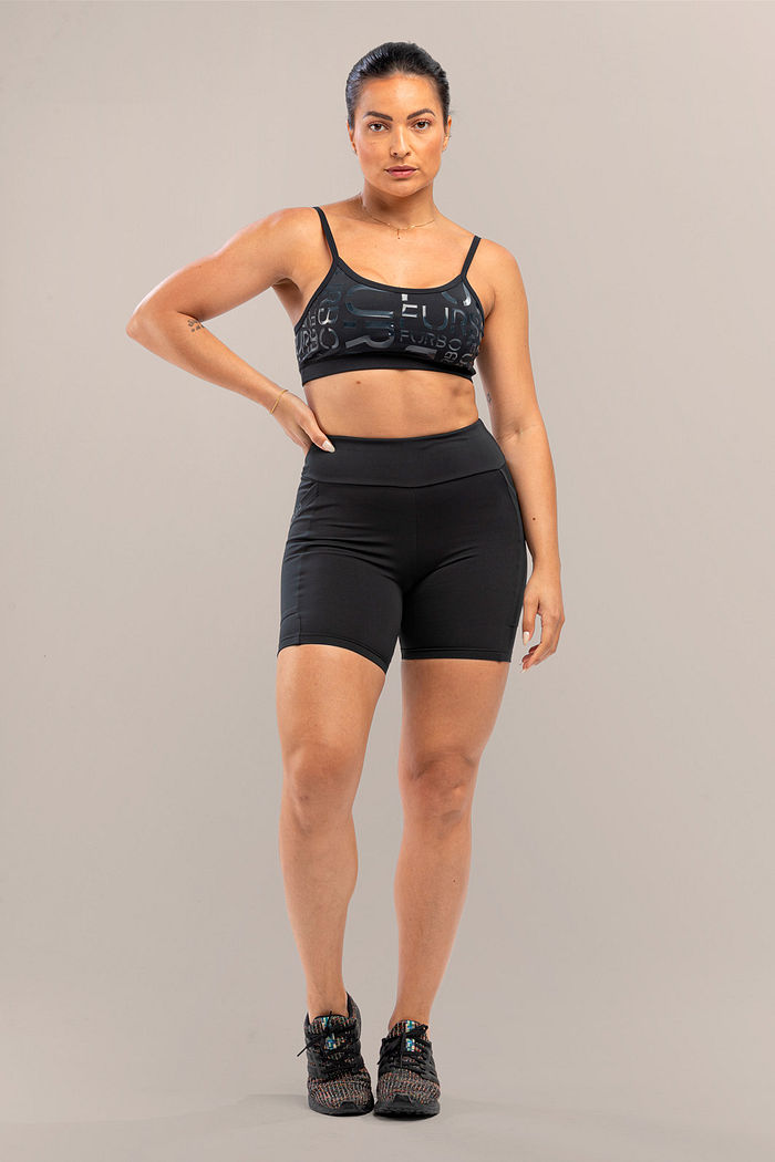 Bermuda Fem. Com Bolso Hermana