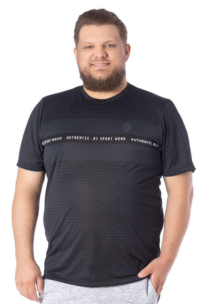 Camiseta Fitness Plus Size Authentic Sport