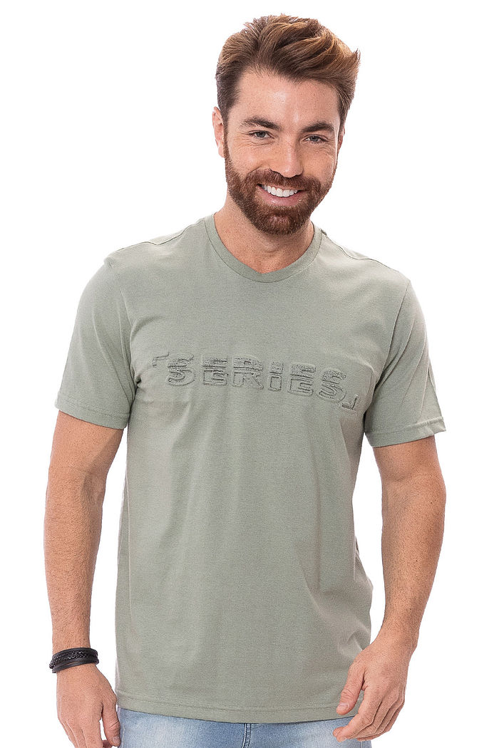 Camiseta Masculina Relevo Series