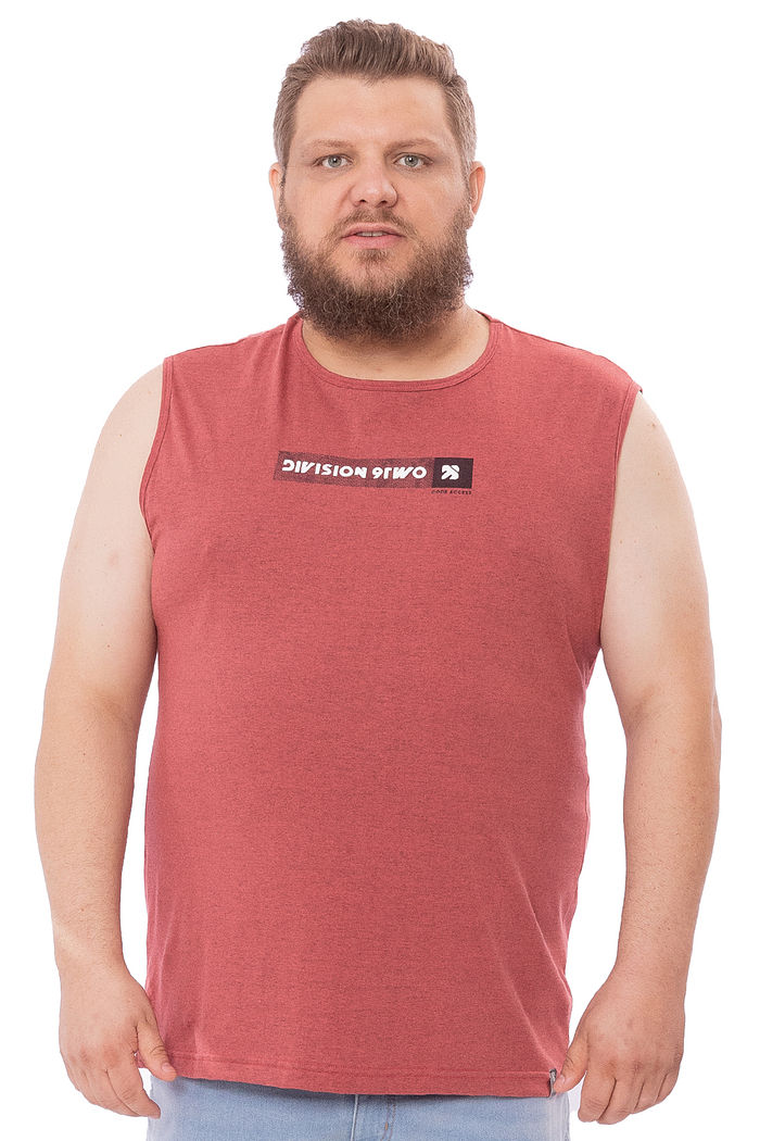 Regata Masculina Plus Size Division