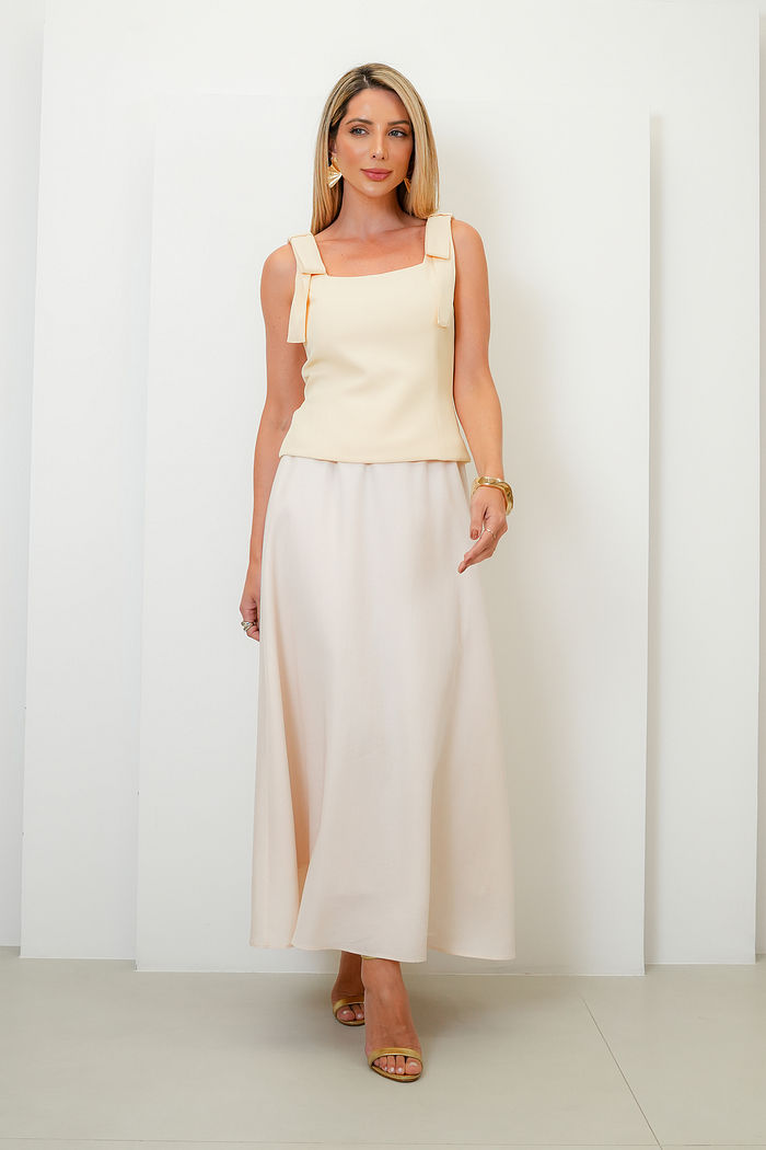 Saia Isabel em Liocel - Unique Chic