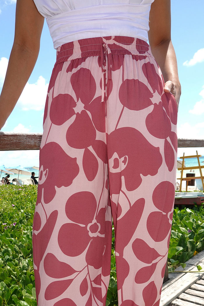 Calça Milena estampada - Unique Chic