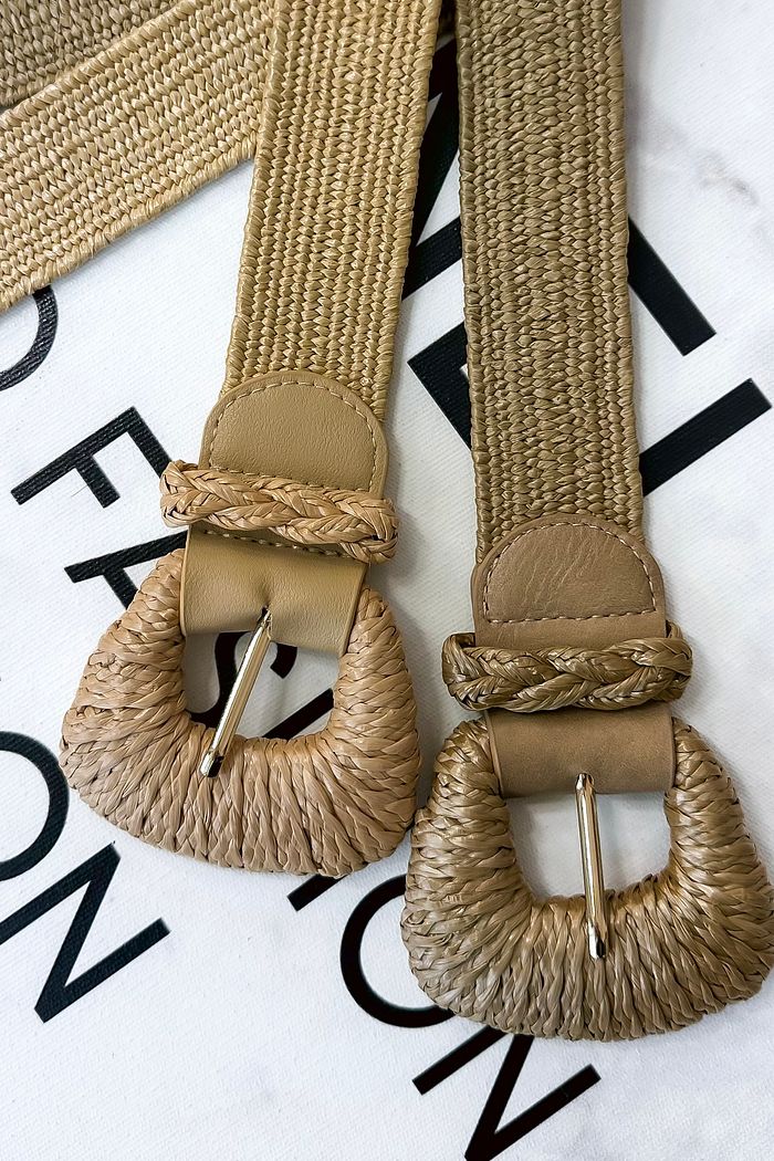 CINTO DE PALHA C/ ELASTEX EVA