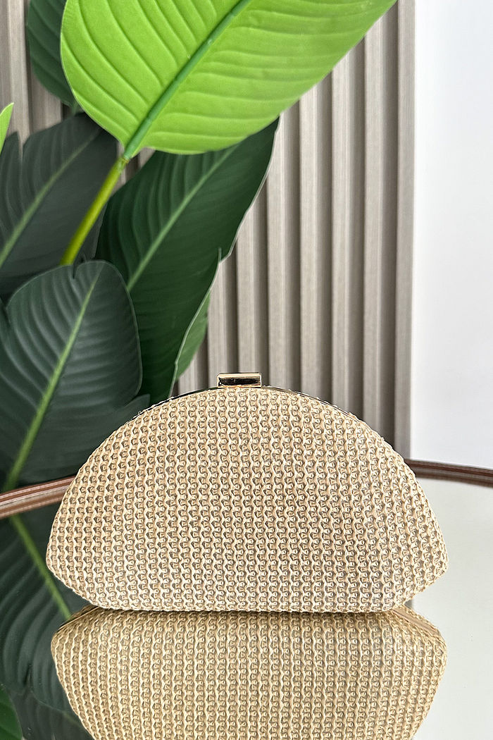 BOLSA CLUTCH PALHA PENÉLOPE