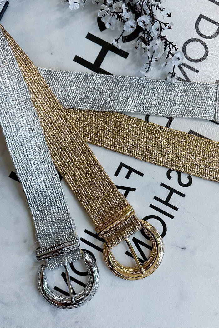 CINTO DE PALHA C/ ELASTEX DIANA