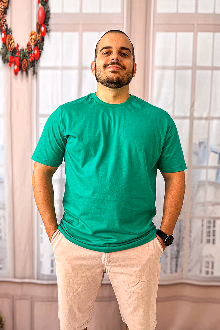 Max Tee Unissex Básica Verde Bandeira