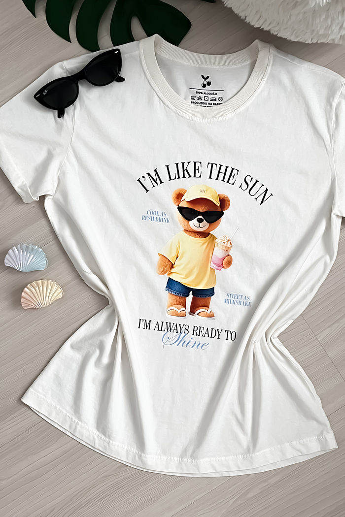 Tshirt Premium - Like The Sun DTF - Off White