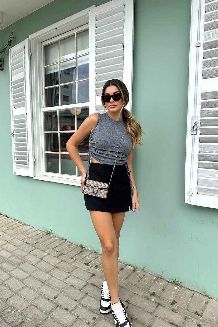 REGATA DE RIBANA DUDA COM DETALHES LATERAL TEE LINDA