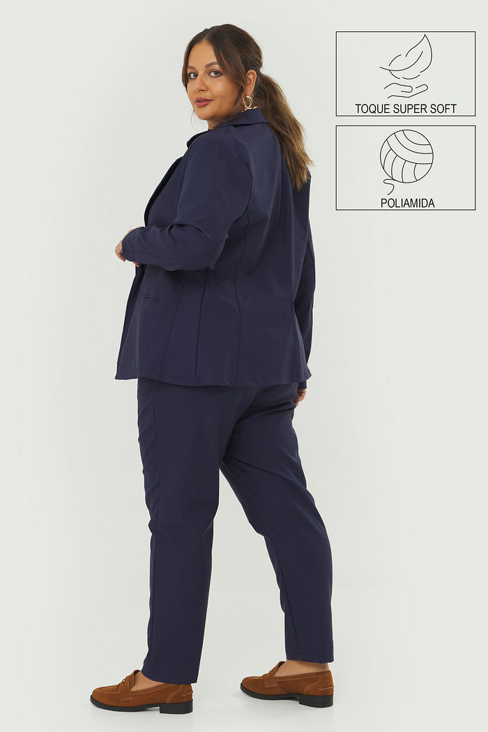 Calça Alfaiataria De Algodão Fiorella Marinho