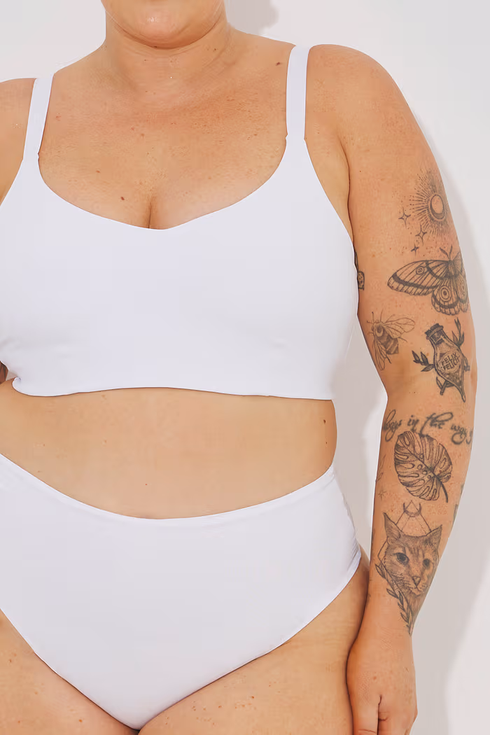 Sutiã Sem Bojo Soft Touch Plus Size Branco