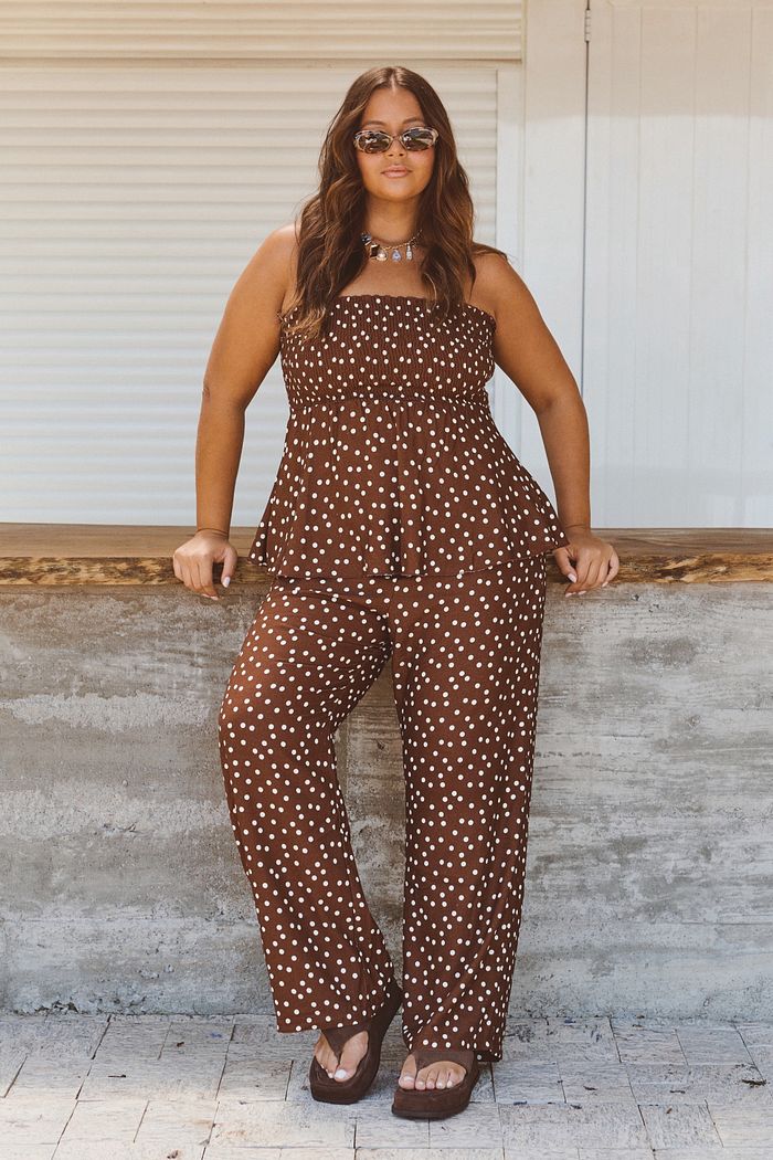 Calça Pantalona Zaya Poá