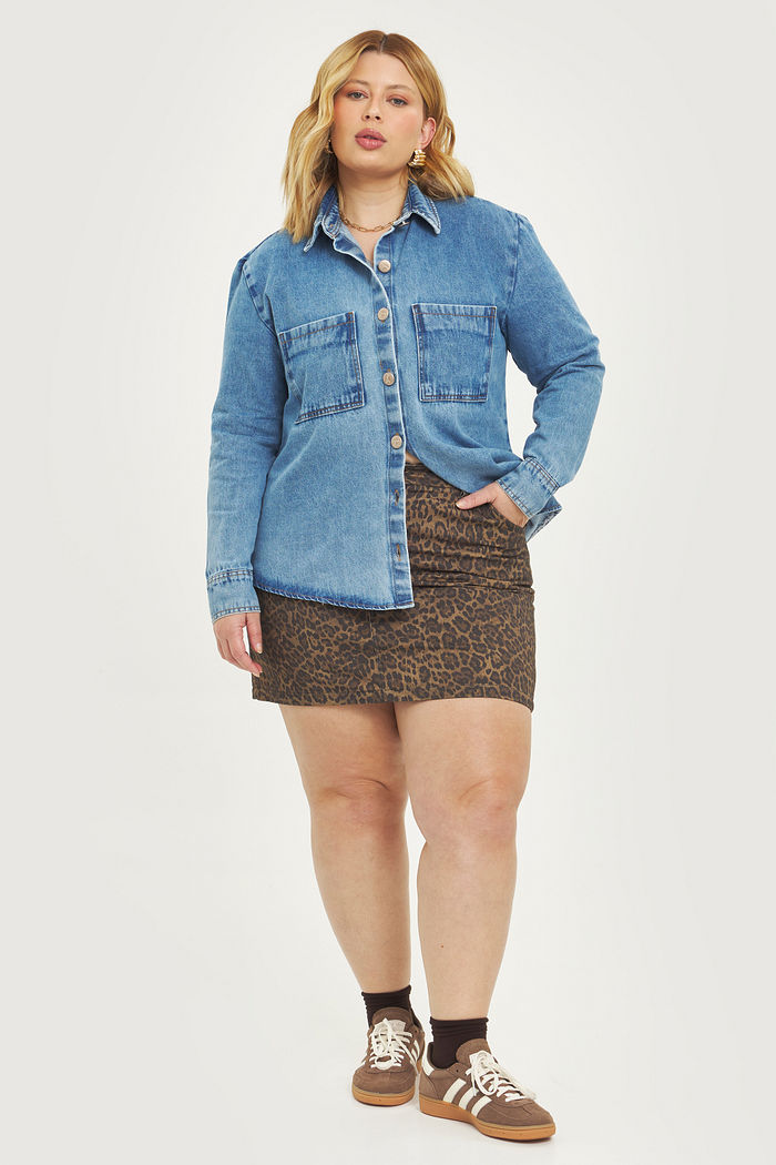 Camisa Oversized Geovanna Jeans