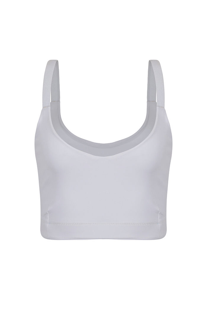 Sutiã Sem Bojo Soft Touch Plus Size Branco
