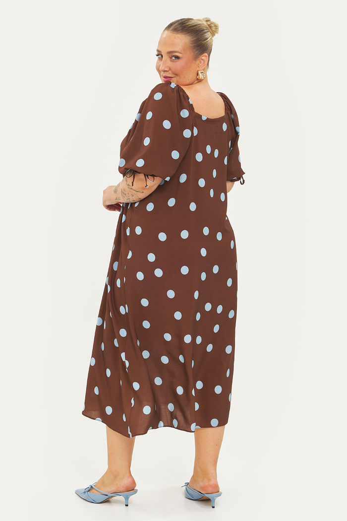 Vestido Midi Giulia Poá