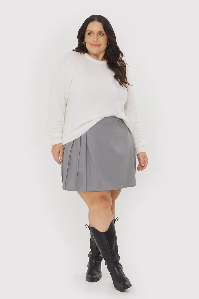 Suéter De Tricô Com Pelinhos Scarlet Off-White