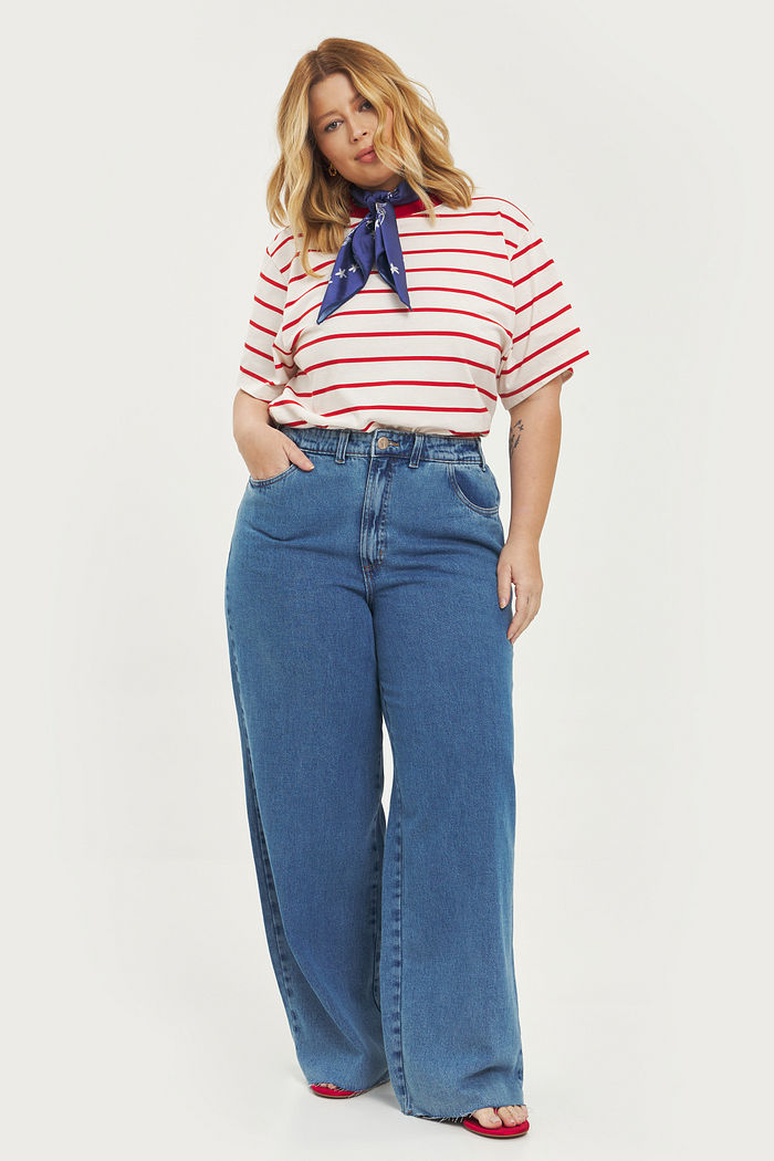 Calça Pantalona Zurique Jeans