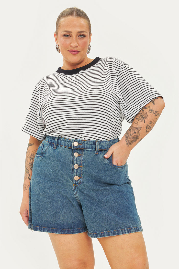 Short Vintage Anastácia Jeans