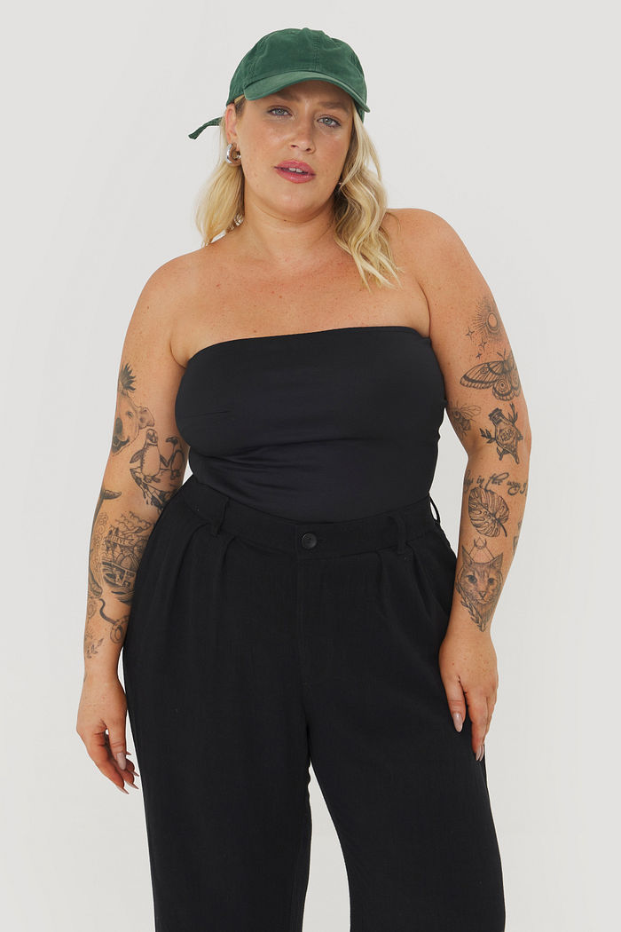 Top Alta Sustentação Ohana Preto