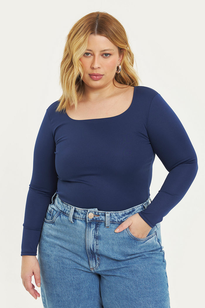 Body Manga Longa Eloisa Marinho