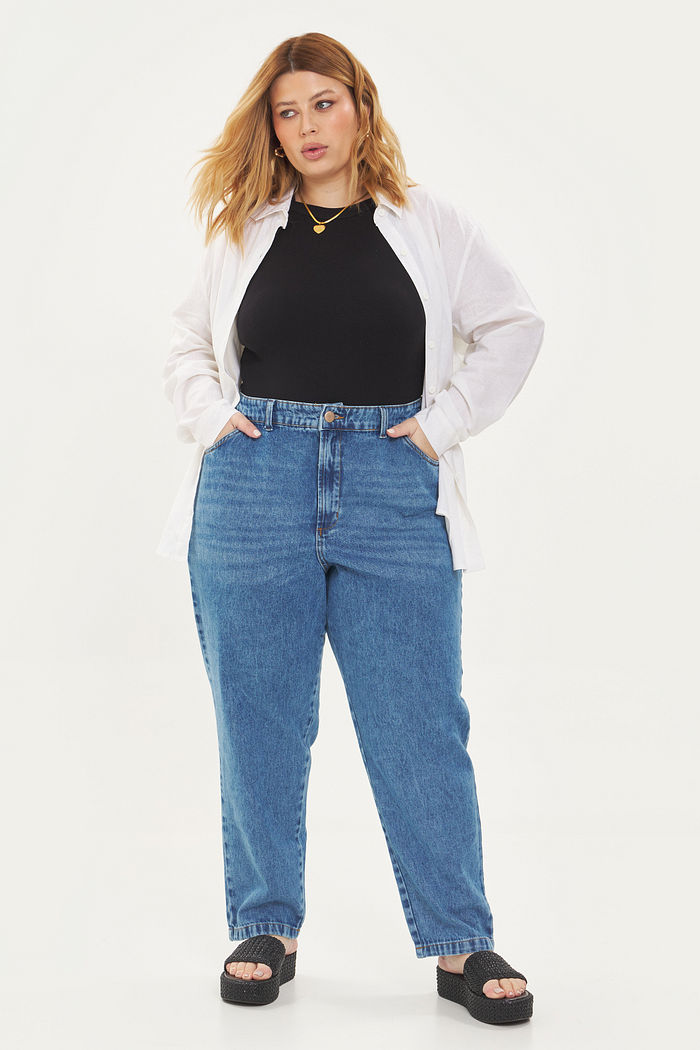 Calça Reta Tessália Jeans