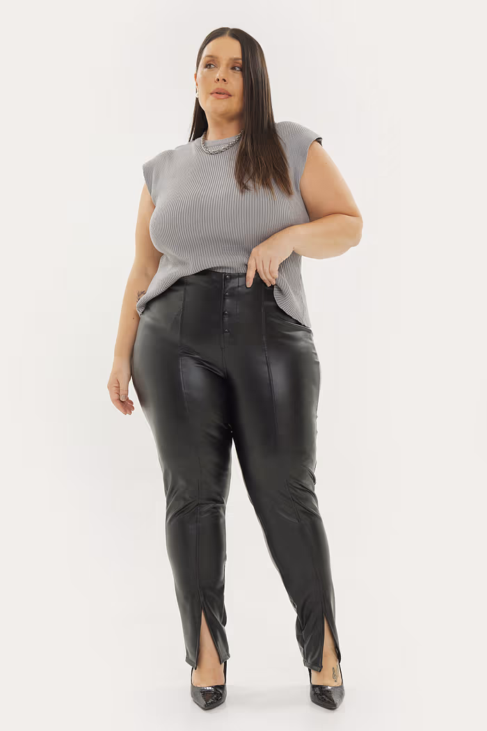 Calça Montaria P.U. Brigitte Preto