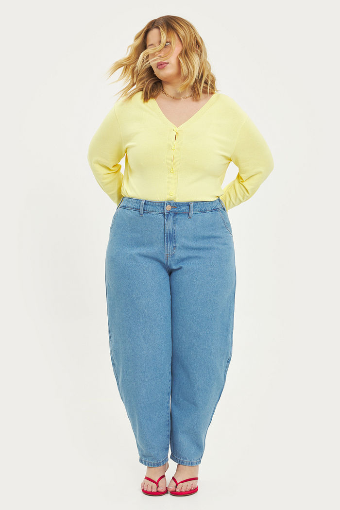 Calça Barrel Alice Jeans